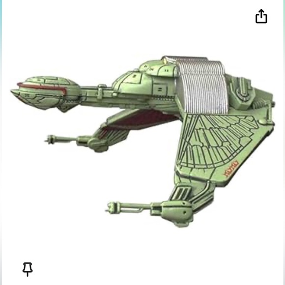 Hallmark Star Trek Klingon Bird of Prey Ornament 1995 - Picture 4 of 4